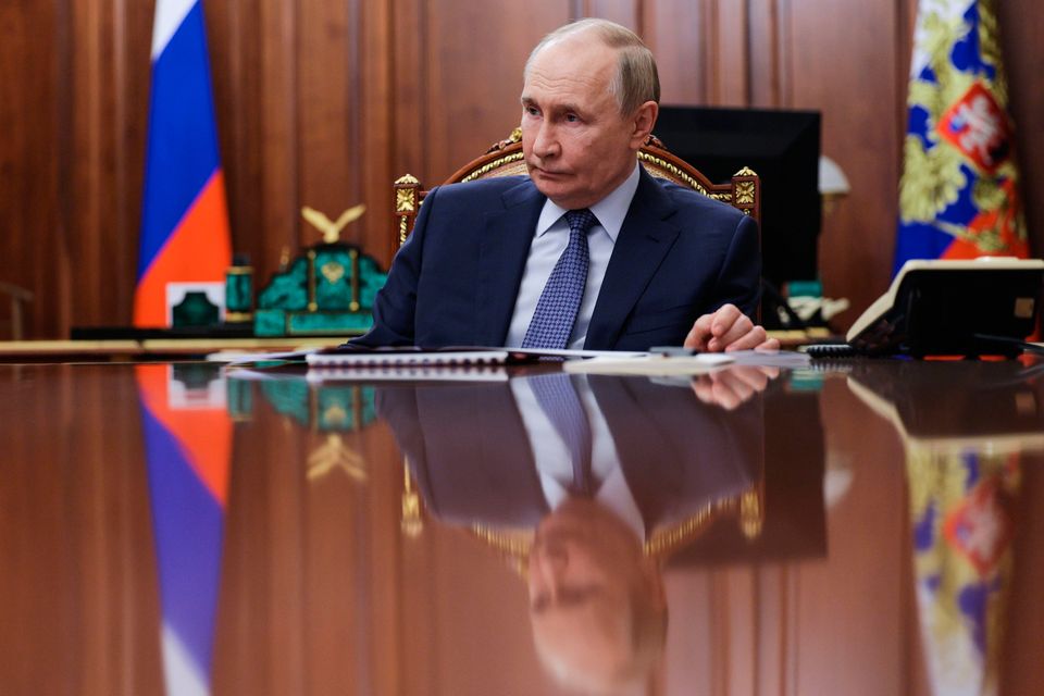 Russian president Vladimir Putin. Photo: AP